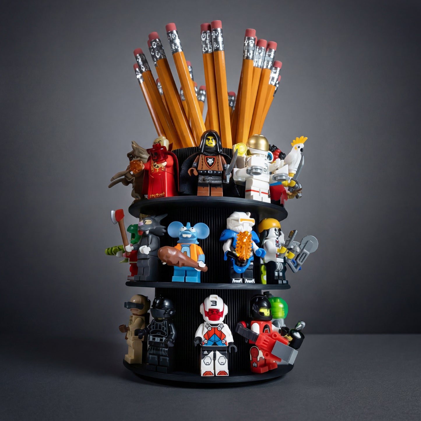 Pencil Holder 3 Tier Curator